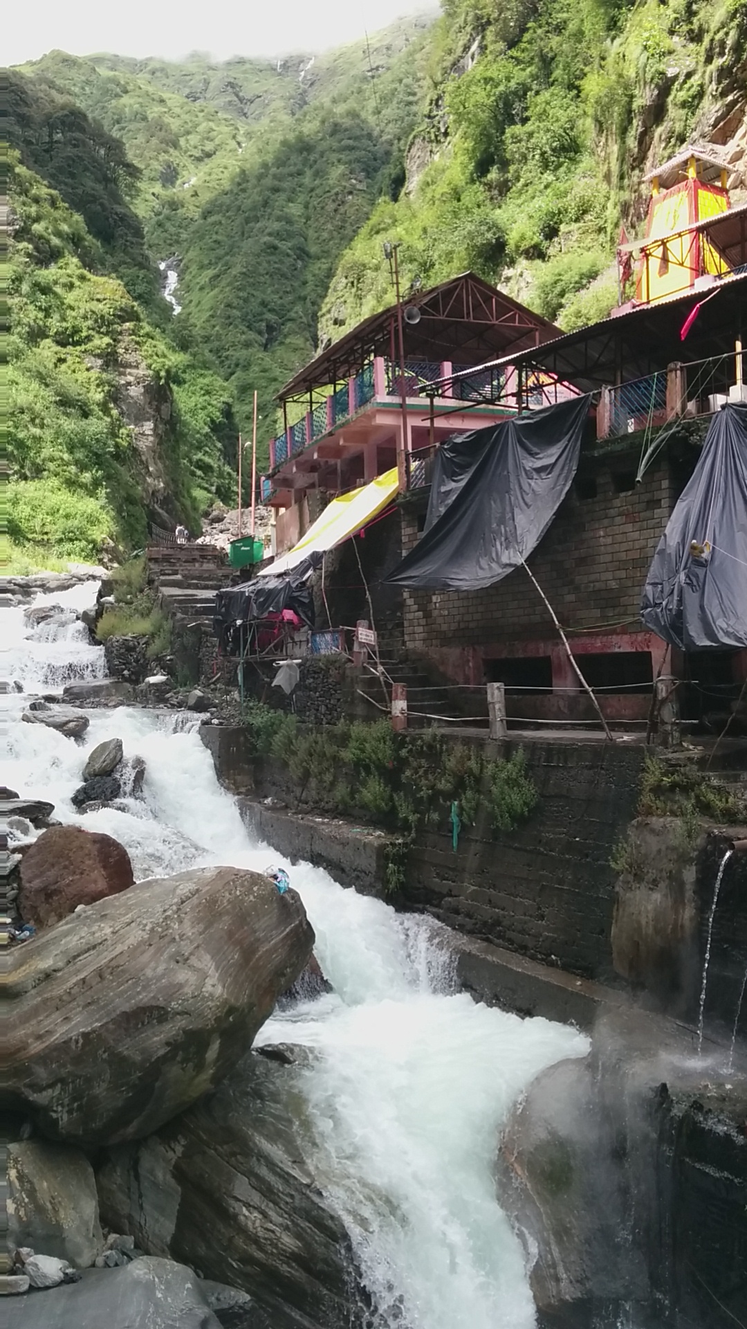 Yamunotri Temple in Uttarakhand - The source of river Yamuna
